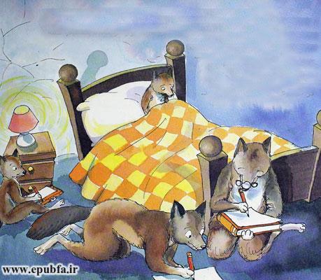 همهی خانواده، کُلی نقاشیِ جانور وحشتناک کشیدند